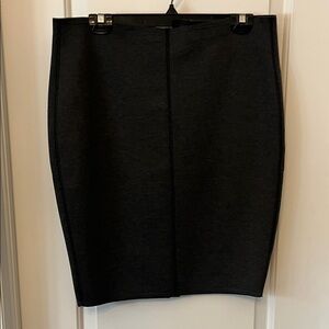 Catherine Malandrino Charcoal Pencil Skirt
